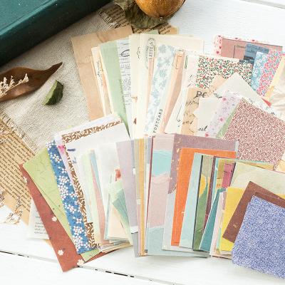 China 60 pieces flower introductory note fashion decoration sticky paper retro memo pads for sale