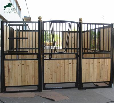 China Steel Safety HDG Indoor Horse Stables Luxury Designed Horse Stalls for sale