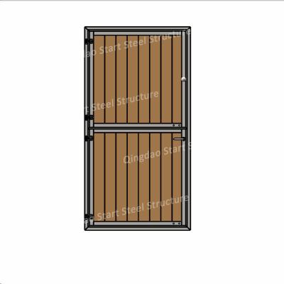 China Durable Classic Heavy Duty Equine Equipment HDG Or Powder Coated Dutch Exterior Horse Barn Stall Door for sale