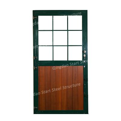 China Durable Equine Equine Equipment Horse Stable Bamboo Barn Door Outdoor Stable Meadow / Ducth Doors for sale