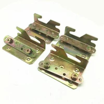 China Precision Bed Hinge Connector Hardware Accessories Customized Size for sale