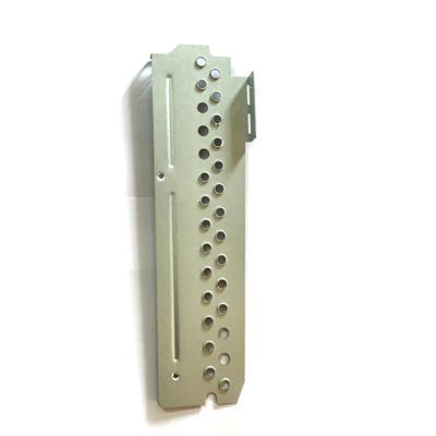 China Hot dipped galvanized shrapnel air conditioner parts air conditioner radiator bracket steel stamping processing customization for sale