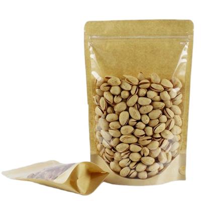 中国 Wholesale Zipper Kraft Barrier Food Packaging Resealable Food Packaging Bags For Tea 販売のため