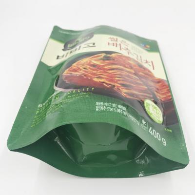 China Security Custom Aluminum Foil Bag Plastic Stand Up Pouch For Pickles Packaging for sale