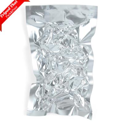 China Wholesale Custom Moisture Proof Printed Aluminum Foil Vacuum Pouch For Food Packaging Three Side Sealed Bag For Meat for sale