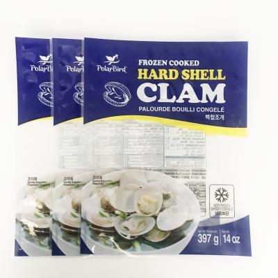 China Safety Custom Printed Plastic Bag Vacuum Seafood Bags For Frozen Food for sale