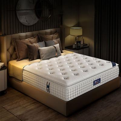 China Hot Selling Foldable Independent Pocket Spring Queen King Size Memory Foam Well Bed Mattress for sale