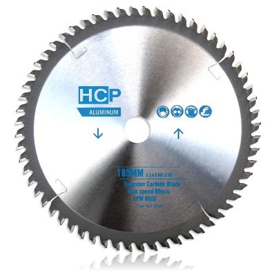 China Sharp HCP TCT Inclined Blade Tungsten Carbide Circular Saw Blade 160x60T For Aluminum Cutting for sale