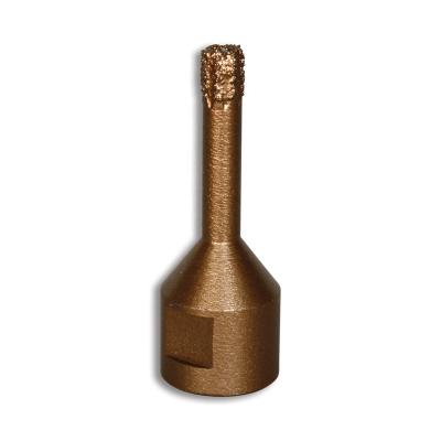 China Masonry Ceramic Drilling HCP Drilling Vacuum Diamond Drill Bit Diamond Welded Core Bit Hole Saw For Ceramic Tile Marble Stone Brick Porcelain Fiberboard VBCB 8 for sale