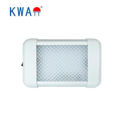 China Factory new high quality high lumen 24SMDs 12-28V aluminum housing auto caravan rectangle vehicle,cab,rv with CE RoHS led interior rv light for sale