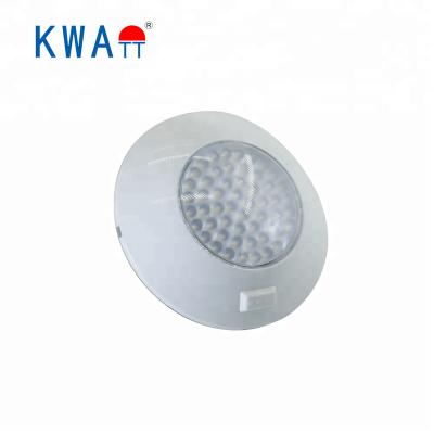 China Polycarbonate Lens 12V LED Courtesy Round RV Interior Ceiling Light With TOP OFF DOOR Switch CE RoHS for sale