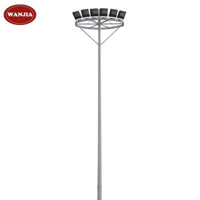 China Industrial Sports Stadiums Reliable Reputation Customized High Mast Pole Lighting for sale