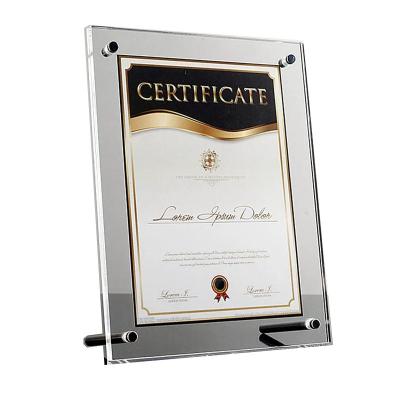 China Professional 8x10 Home Product Maker Decoration Acrylic Picture Frames for sale