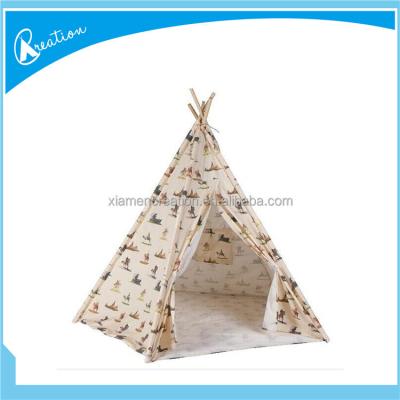 China Eco - Friendly Teepee Tent Kids , Teepee Tent Sale , Ten Teepee For Party for sale