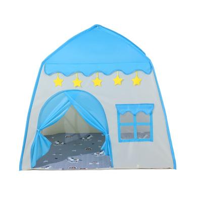 China Easy Foldable Kids Play Tent Big Castle Playhouse for Boys and Girls Kids Play Tent Kids Camping Tents for Indoor Outdoor Fun for sale