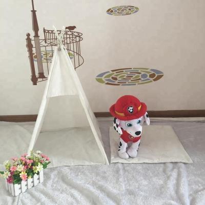 China Cheapest Inflatable Toy Collapsible Pet Teepee, Simple Dog Teepee, Cute Pet Tent for sale