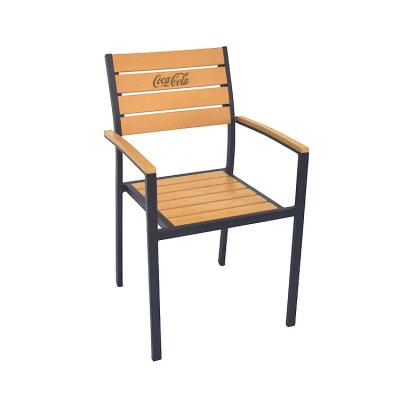 China EUROPEAN Outdoor Garden Wooden Plastic Table Chair and Wooden Chair Set Bar Stool Wood Dining Chair for sale