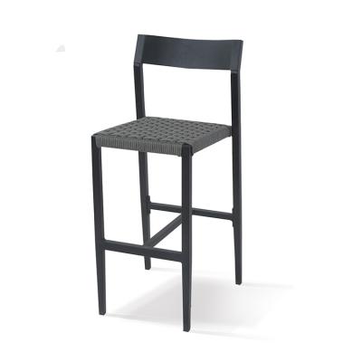 China Foshan French Industrial French Bistros High Bar Stool Nordic Industrial Cheap Modern Chair for sale