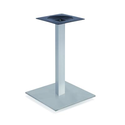 China Modern Square Table Base Outdoor Stainless Steel Garden Table Legs Pedestal For Cafe Dining Table Base for sale