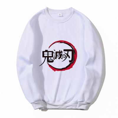 China Anti-Wrinkle Japanese Anime Harajuku Design Demon Slayer Blade Inosuke Printed Long Sleeve Crewneck Sweatshirt for sale