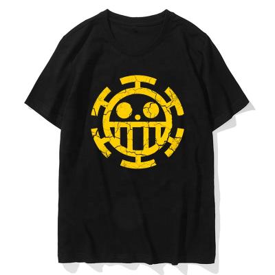 China Anime Anti-Pilling Luffy Zoro One Piece Tee and Nami T-shirt for Men and Women, Manga Unisex Comfortable Breathable Graphic Tee for sale