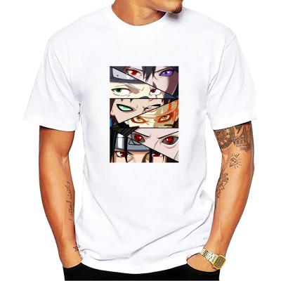 China Uchiha Itachi Kachi Payne Anti-wrinkle 2022 new anime summer short sleeve 100%cotton T-shirt also personality printing for sale