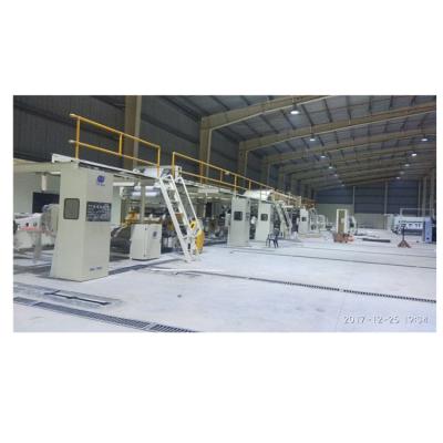 China Long Service Life Cartoon Corrugated Cardboard Paper Macking Production Line for sale