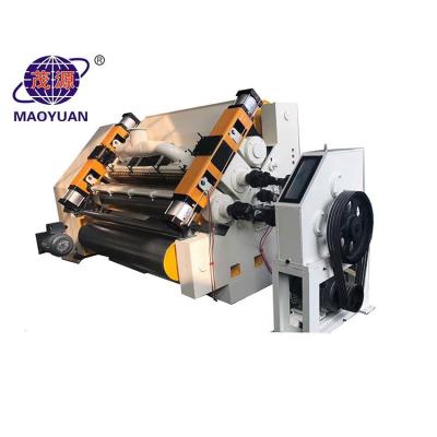 China Cangzhou new food low price good quality safe and stable single sided corrugated machine for sale