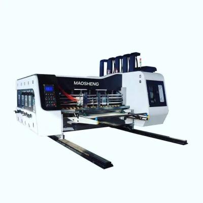 China Corrugated Cardboard Box Flexo Printing High Speed ​​Flexo Printing And Slotting And Die Cutting Machine for sale