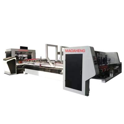 China beverage pizza box machine-machine for making cardboard boxes fully automatic folder gluer machine for sale