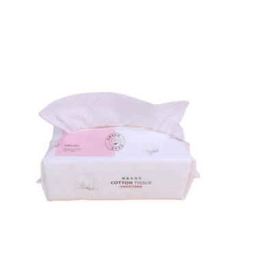 China Hypoallergenic Natural 100% Cotton Fabric Universal Beauty Salon Disposable Face Towel for sale