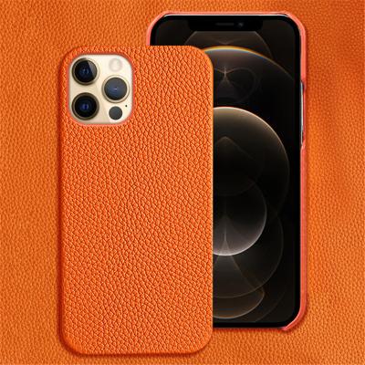 China Shockproof on Genuine Amazon Cowhide Leather Hot Selling Case for iPhone 13 12 11 pro Max Xr Xs 6 7 8 plus Se 2020 back cover SE3 for sale