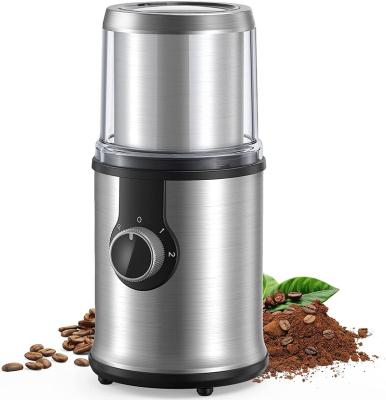 China Wholesale Hotel Electric Manual Hand Machine with Flat Burr Coffee Grinder Turkish Burr Coffee Grinder Stainless Steel ALW-B10 for sale