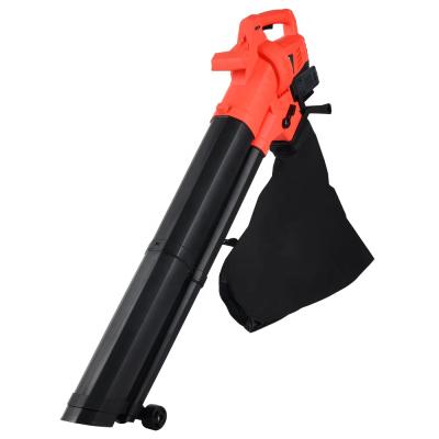 China Large 2 Piece Suction Tube Vertak 20V Lithium Battery Blower High Pressure Electric Leaf Blower With Wheel for sale