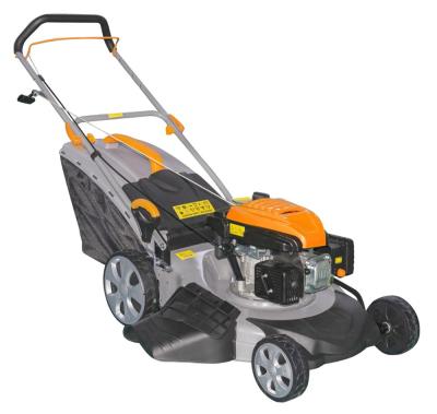 China Grass Box 173CC Vertak Hand Push Petrol / Gas Lawn Mower for sale