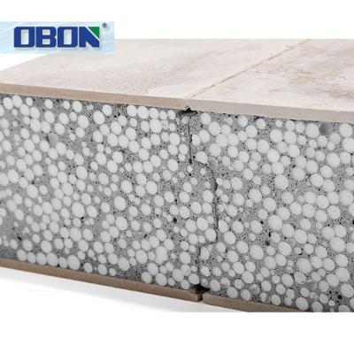 China Building Materials Fireproof Lightweight Wall Panel OBON Soundproof Fast Building Heat Insulation Precast Foam Concrete Sandwich Panel for sale