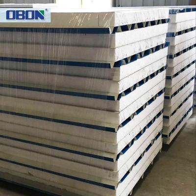 China OBON Factory Price Traditional Cheap Structural Insulated Exterior Caravan Lightweight Wall EPS Sandwich Panel for sale