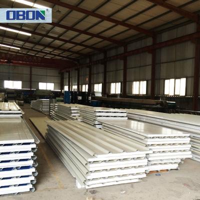 China OBON Factory Wholesale Price Traditional Easy Installation Foam Panels Insulation Polystyrene Sandwich Board For Roof And Wall for sale