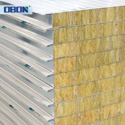 China Heat Insulation Soundproof Light Weight Rock Wool OBON Fireproof And Healthy Material For Building for sale