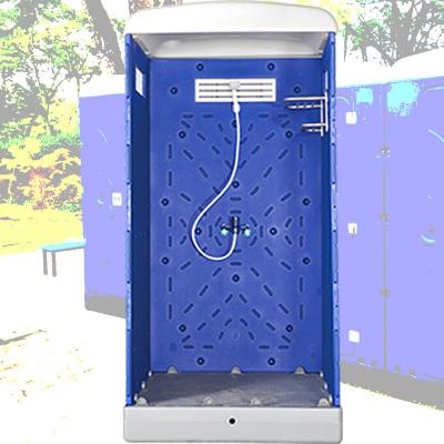 China Without Switches High Density Polyethylene Plastic Outdoor Prefab Portable Shower for sale