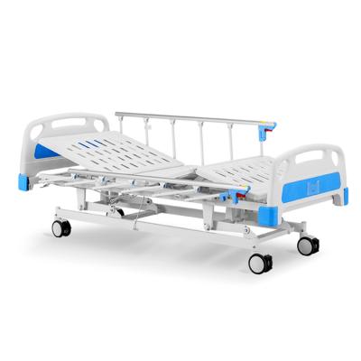 China Hospital bed 3 crank used hospital equipment hospital bed icu room electric hospital bed for sale