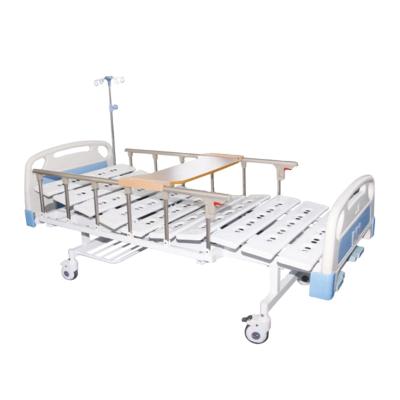 China Automatic Hospital Bed Hospital Bed With Wheels Five Function Recovery Bed Medical Adjustable Bed Motors for sale