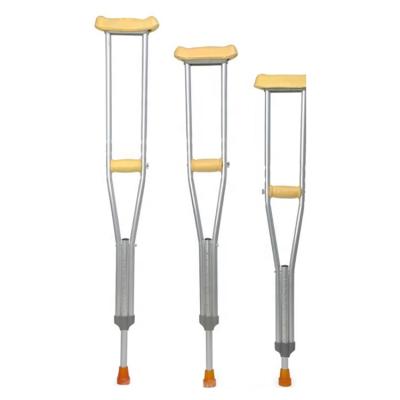 China More comfortable to use can effectively exercise earthquake resistance aluminum single-lift crutches support for sale