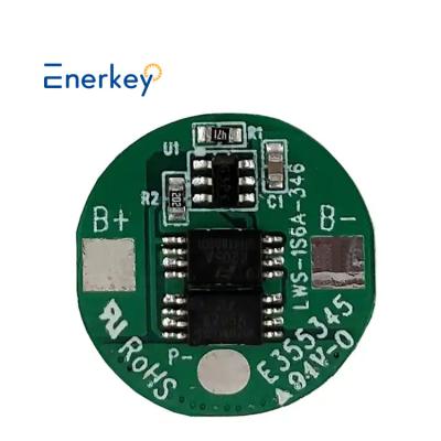 중국 18650 NMC 리온전지 Lifepo4 배터리 BMS 보호판 1S 6A 태양광 LED 조명 판매용