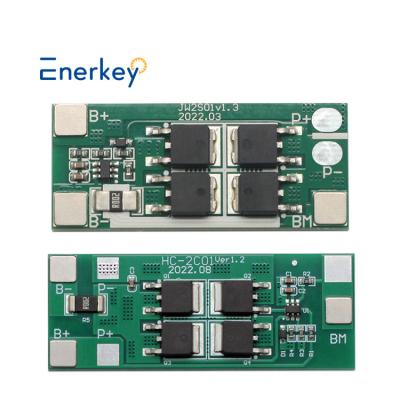 Китай Enerkey BMS 2S 20A 7,4V 8,4V Литий-ионный Липо аккумулятор BMS 18650 Защитная панель заряда для электрического мотоцикла продается