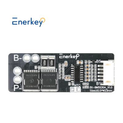 China Enerkey 5S 30A BMS 16V 18V 21V Battery Charging Protection Board Lithium Battery Pack BMS 5S For Power Tool for sale