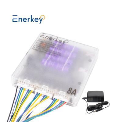 China Enerkey 8A Active Smart Balancer With Bluetooth 2S-24S NCM/LFP/LTO Battery Balancer Te koop