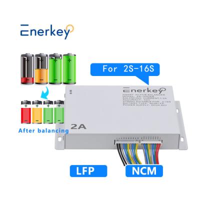 China Enerkey 2a Active Smart Balancer mit Bluetooth für das Balancieren von Lifepo4/Li-Ionen-Batteriezellen zu verkaufen