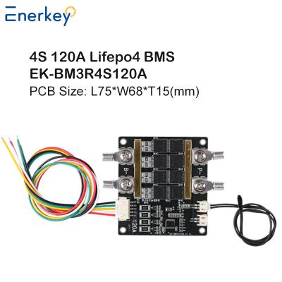 China Enerkey 4S 12V BMS Lifepo4 Battery Protection Board 120A Motor Car Start Inverter for sale