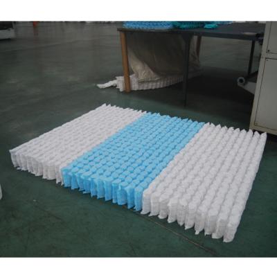 China 1/3/5/7Zone Customized All Size of Divided Unit 3 Zone 5 Zone 7 Zone Pocket Spring / Coil Spring Mesh Spring For Mattress for sale